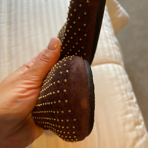 UGG Australia Women’s Alloway Brown Studded Flats - Size 11 - Picture 6 of 13
